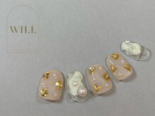 ネイルサロン ウィル 恵比寿(will)/フラワーアートネイル