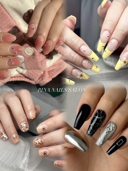 RINA NAILS SALONの写真/大人気マグネット/フラッシュネイルで手元に輝き♪カラー・パーツも豊富でお気に入りのデザインが見つかる