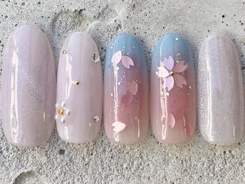 韓国ニュアンス桜 ¥12000