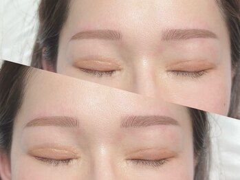 アイブロウ&まつげパーマ mi-Re【ミーレ】【3/20オープン（予定）】/薄め×短め