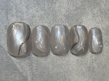 カラネイル 南森町店(calla nail)/ホワイトニュアンス