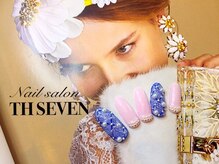 ネイルサロン ティーエイチセブン(Nail Salon TH SEVEN)/キルティングデニム＆パール