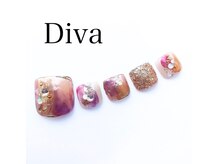 ネイルサロンディーバ 塚口店(Diva)/ご新規様Ｆｏｏｔアート込￥8100