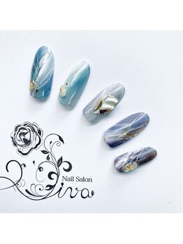 ネイルサロン ディーバ ギンザ(Nail salon Diva GINZA)/ニュアンスブルー