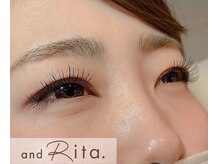 アンドリタ/マツエク：フラットラッシュ