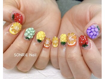 ソンリエ 青竹店(SONRiE)/フルーツネイル！