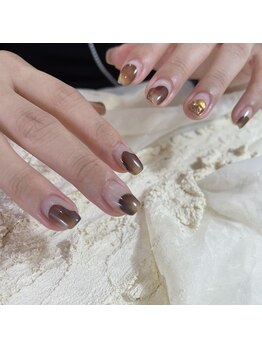 プチナノ(petitnano)/ニュアンスorフレンチネイル