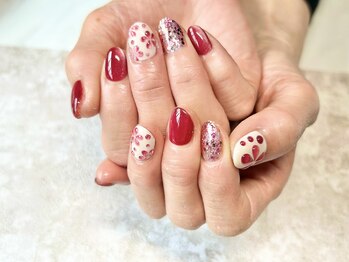 アミィ(AMIe)/マグネットフラワーネイル