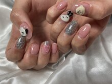 チピネイル 尼崎(chipinail)/推しネイル！スヌーピー