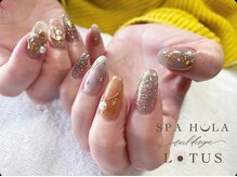 ロータス Lotus/クリスマスネイル