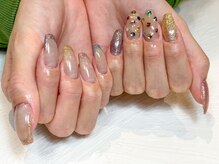 サロンドボーテネイル(salon de beaute NAIL)/10本　長さだし120分つけ放題