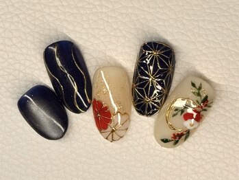 ビューティーサロン ハル(beauty salon haru)/【紺椿(こんつばき)の雅 】