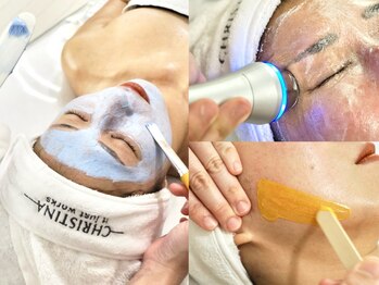 クリア 栄生(CLEAR)の写真/《クリスティーナ/艶肌ワックス》ハーブピーリング&艶肌ワックス脱毛で毛穴,くすみ,ニキビケア/白玉肌へ♪