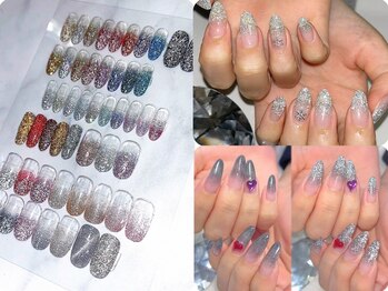 ベレッツァネイル 大阪 日本橋(BellezzaNail)の写真/協会認定ネイルサロン！[他店オフ込]（ケア付）フラッシュネイル¥5500★1カラー/ラメorカラーグラデ¥4800★