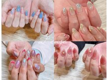 アットイース(at ease)の雰囲気（お持ち込みデザイン、お好みのデザインフルオーダーでの施術★）