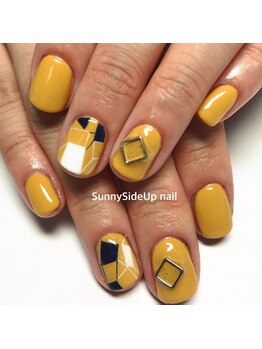 サニーサイドアップ ネイル(Sunny SideUp nail)/Geometry winter art