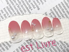 さくらんぼネイル