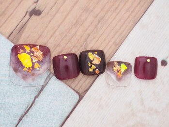 リボン 立川店(Ribbon)/定額Trend7500円+tax ボルドー