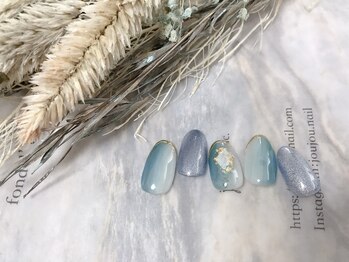 モグネイル(Mogunail)/8月定額B マグネットネイル