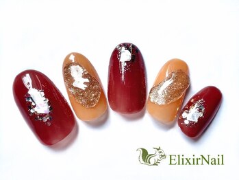 エリクサーネイル 五反田(Elixir Nail)/定額a シンプル/クーポン使用