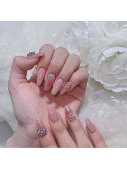 クイーンズビューティーサロン 新宿本店(Queen's beauty salon)/チップ長さ出し10本定額コース