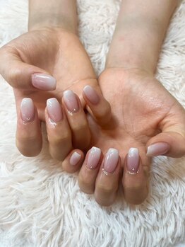 白グラデーション