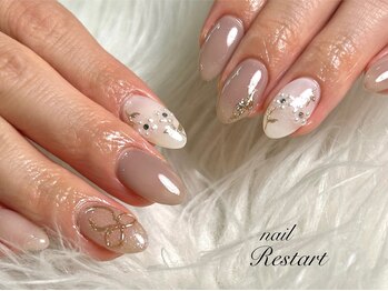 リスタート(Restart)/リボン×お花ちゃん