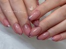 【パラジェル】ピンクガラス