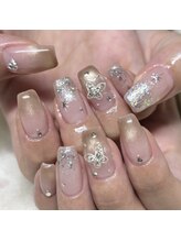 ソラール(SOLAR)/マグネットキラキラ夏ネイル☆