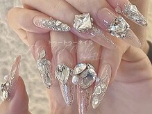 トゥートゥー(TOUTOU)/大人気キラキラパーツネイル