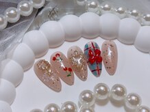 きらきらネイルサロン/クリスマスデザイン/冬ネイル