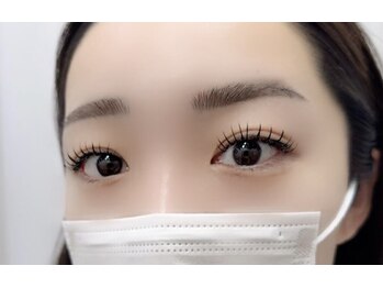 ビューティー ラボ 明石店(Beauty Labo)の写真/自然×目力×印象eyeを狙うなら!!【パリエク】パリジェンヌ+フラットラッシュがオススメ◎魅せる目元へ♪