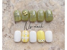エヌズネイル 三鷹駅前北口店(n’s nail)/お花Design 定額9600/8600
