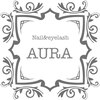 ネイルアンドアイラッシュ アウラ(AURA)ロゴ