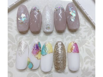 ティーエヌ 本厚木店/春ネイル☆7000円【7700円税込】