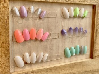 アイラッシュアンドネイル専門店 クラル(CURAR)/5月　マンスリーネイル