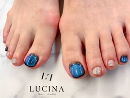 Hー145ネイビーマグネットネイル