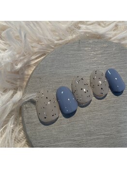 リリーネイル(Lilly nail)/ダルメシアンネイル