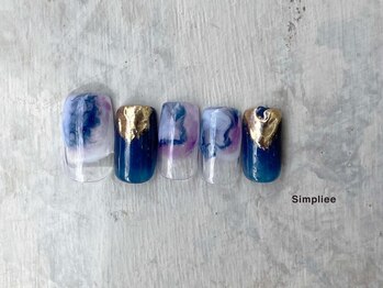 シンプリー ネイルアンドアイラッシュ 祖師谷大蔵店(Simpliee Nail&Eyelash)/ニュアンスネイル