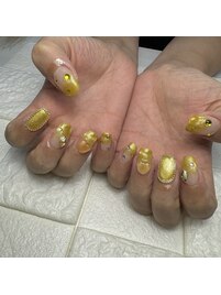 推しカラーネイル