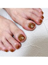 ランランネイル(rangrang nail)/べっこう風