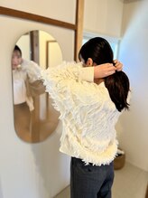 クマノテ 松陰神社前/身だしなみを整えて