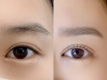 ピピ(pipi)の雰囲気（メイクやお手入れが楽になる！（まつげパーマ／眉スタイリング））