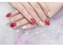 パープルラビット(purplerabbit)/◆赤白ラメ