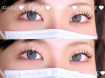 イライザ プレミアムアイラッシュ 名古屋店(IRAISE PREMIUM EYELASH)/名駅でエクパ自然なボリューム