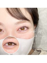 EYE＆NAIL YUZUME 蒲田店【パリジェンヌ/フラットラッシュ/アイブロウ/パラジェル】/まつ毛パーマ