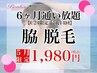 【U24美人割】脇・美容脱毛…U24限定!!６ヶ月通い放題♪最大14回♪