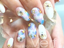 ネイルサロン べルフ(nail salon Verf)/夏ぼかしフラワー