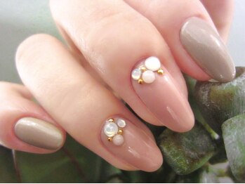 青山ネイル 柏高島屋店(Aoyama Nail)/ジェルネイルDRYケア込¥8580