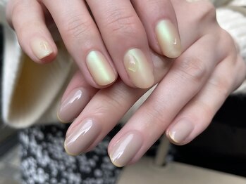 ニュアーズネイル(nuas nail)/春先取りYellow nail＊